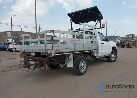 2016 Chevrolet Silverado 2500Hd Wt z USA, uszkodzony, nr VIN 1GC0CUEG2GZ378413